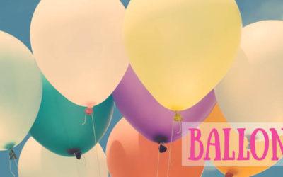 Ballonnen in kindertekeningen