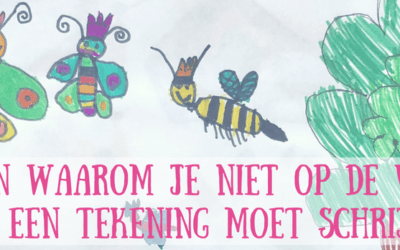 4 redenen waarom je niet op de voorkant van een tekening moet schrijven