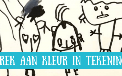 “Wat als mijn kind géén kleuren gebruikt in een tekening?”