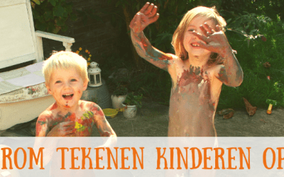 Daarom tekenen kinderen op hun lijf!