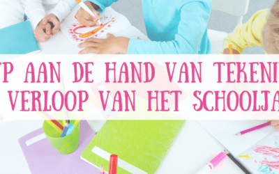 Begrijp aan de hand van tekeningen het verloop van het schooljaar